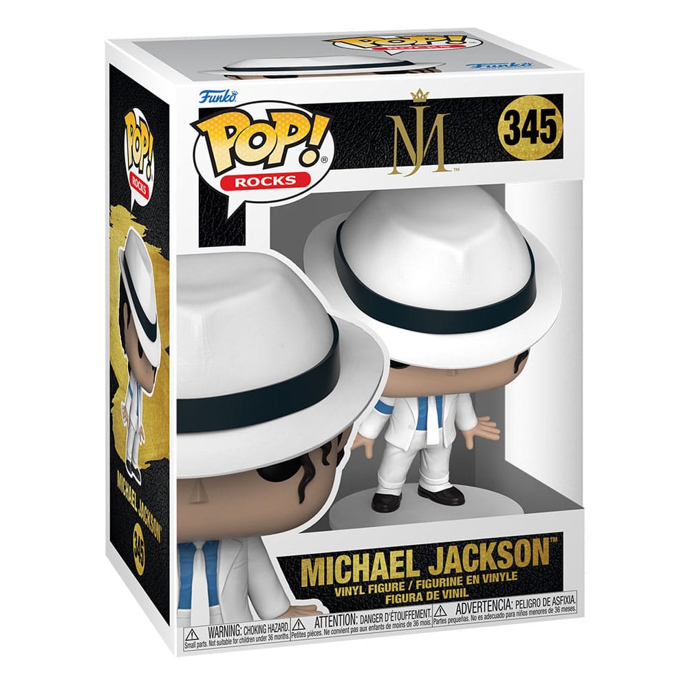 Funko Pop! Michael Jackson - Rocks Vinyl Figure MJ (Smooth Criminal) 9 cm #345 - The Geek In Me