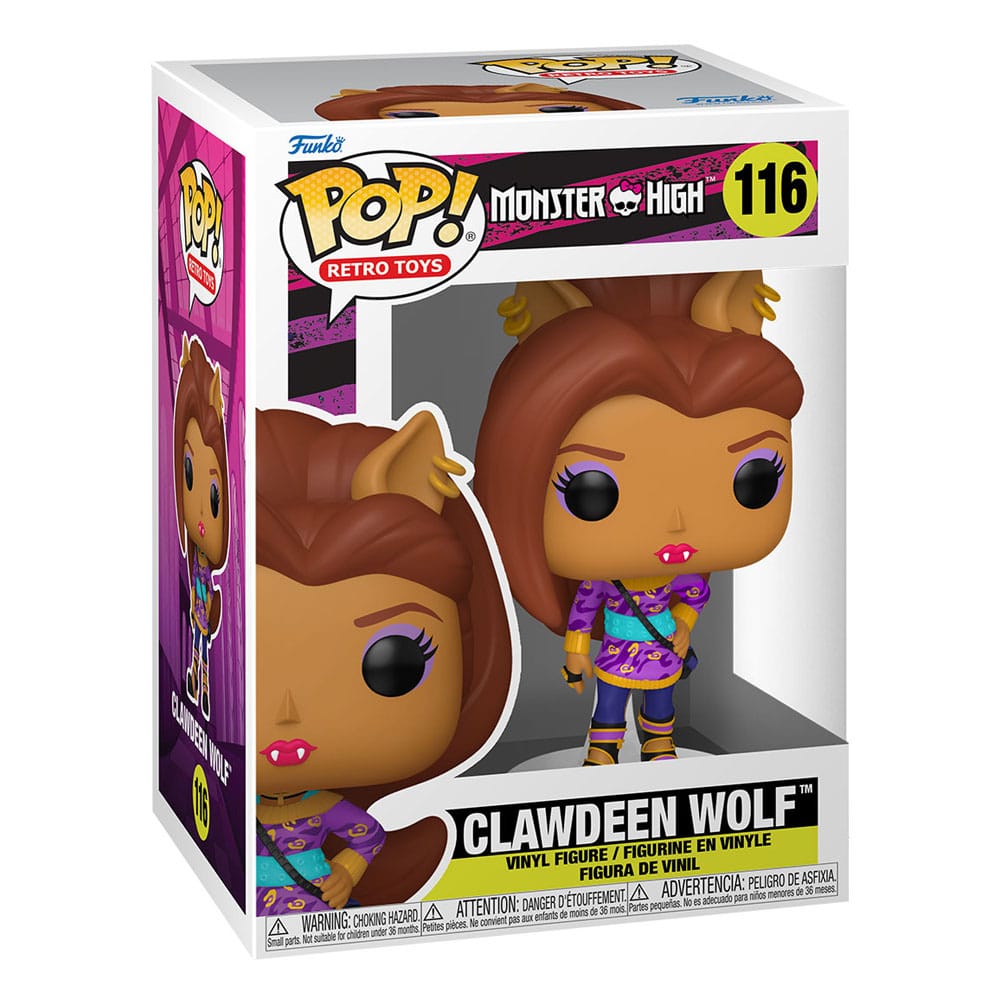 Funko Pop! Monster High POP! Vinyl Figure Clawdeen 9 cm - The Geek In Me