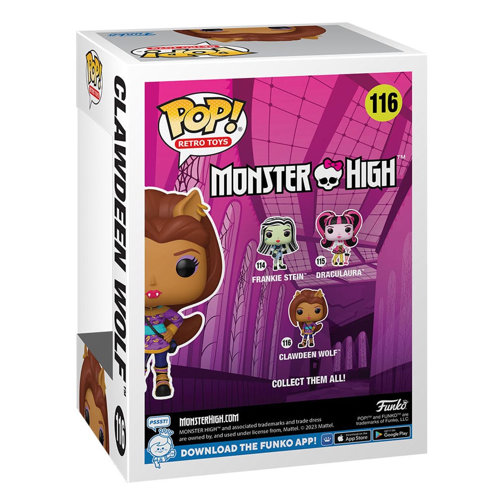 Funko Pop! Monster High POP! Vinyl Figure Clawdeen 9 cm - The Geek In Me