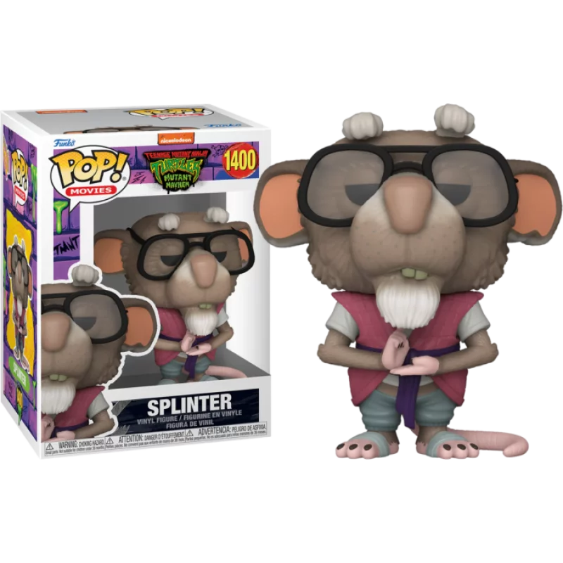 Funko Pop! Movies - TMNT - Splinter #1400 - The Geek In Me