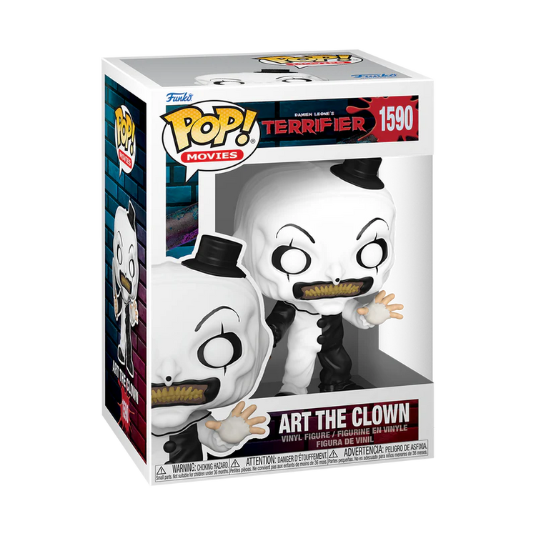 Funko Pop! Movies #1590 Terrifier - Art The Clown - The Geek In Me