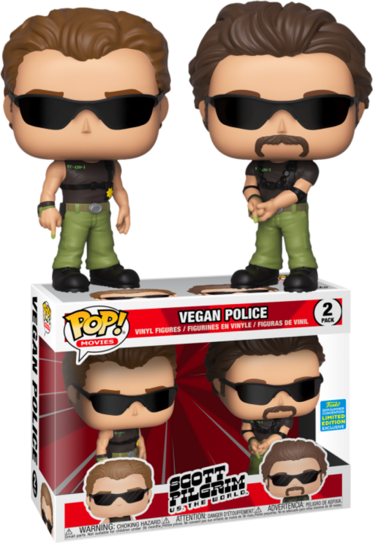 Funko Pop! Movies 2pk Scott Pilgrim - Vegan Police - The Geek In Me