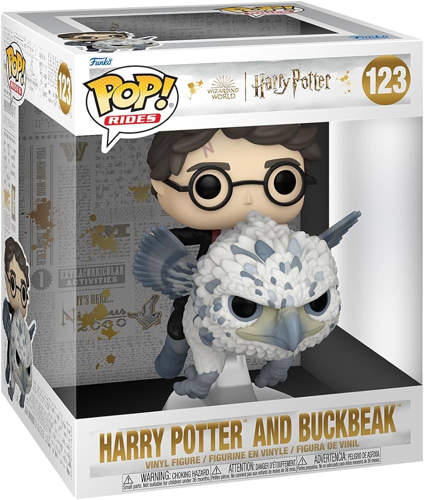 Funko Pop! Movies Harry Potter - Prisoner Of Azkaban #123 Harry And Buckbeak - The Geek In Me