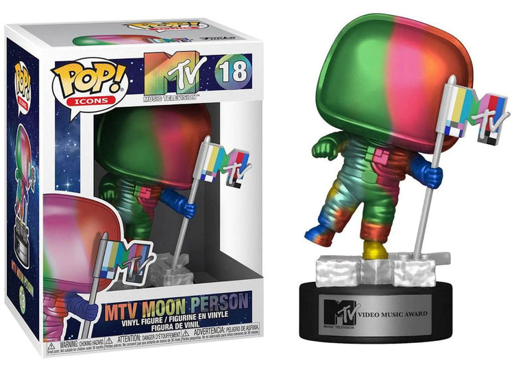 Funko Pop! Music MTV Rainbow Moon Person #18 - The Geek In Me