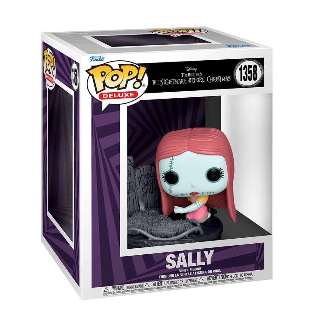 Funko Pop! Nightmare before Christmas #1358 30th POP! Disney Vinyl Figure Sally w/Gravestone 9 cm halloween - The Geek In Me