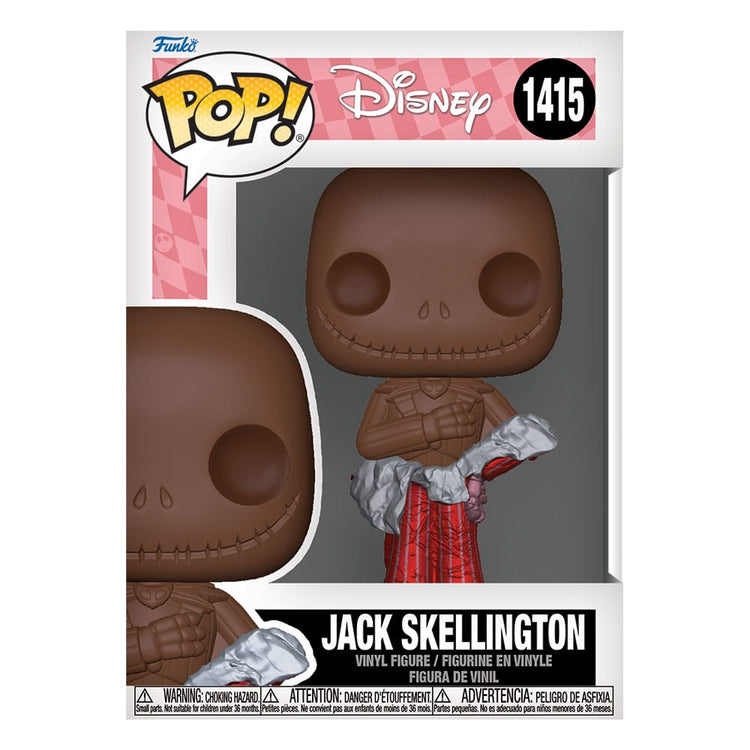 Funko Pop! Nightmare before Christmas Valentines POP! Disney #1415 Vinyl Figure Jack (Val Choc) 9 cm - The Geek In Me
