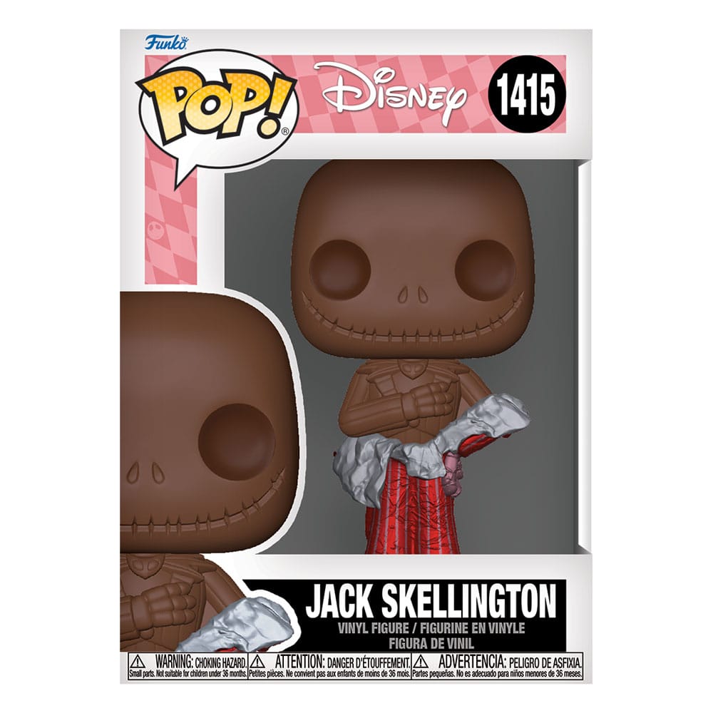 Funko Pop! Nightmare before Christmas Valentines POP! Disney #1415 Vinyl Figure Jack (Val Choc) 9 cm - The Geek In Me