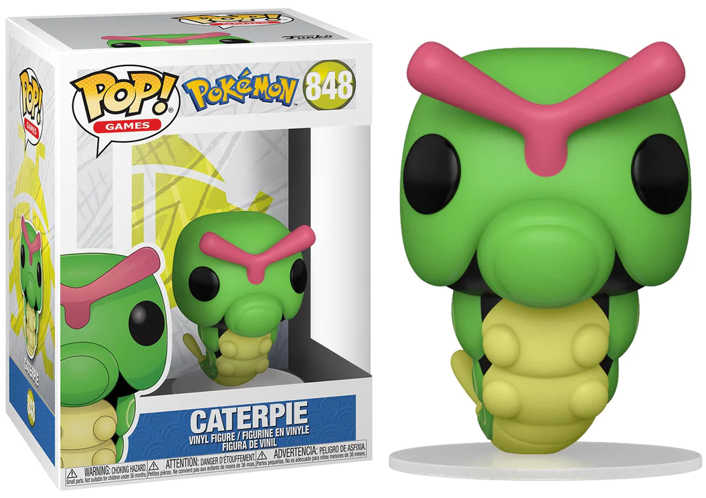 Funko Pop! Pokemon - Caterpie Pop! Vinyl Figure - The Geek In Me