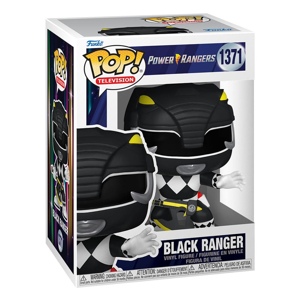 Funko Pop! Power Rangers 30th POP! TV Vinyl Figure Black Ranger 9 cm - The Geek In Me