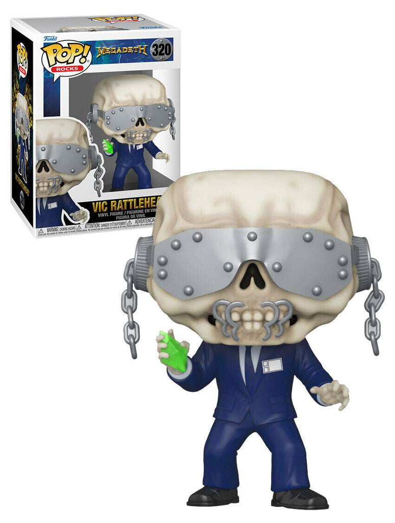 Funko Pop! Rocks - Vic Rattlehead #320 - The Geek In Me