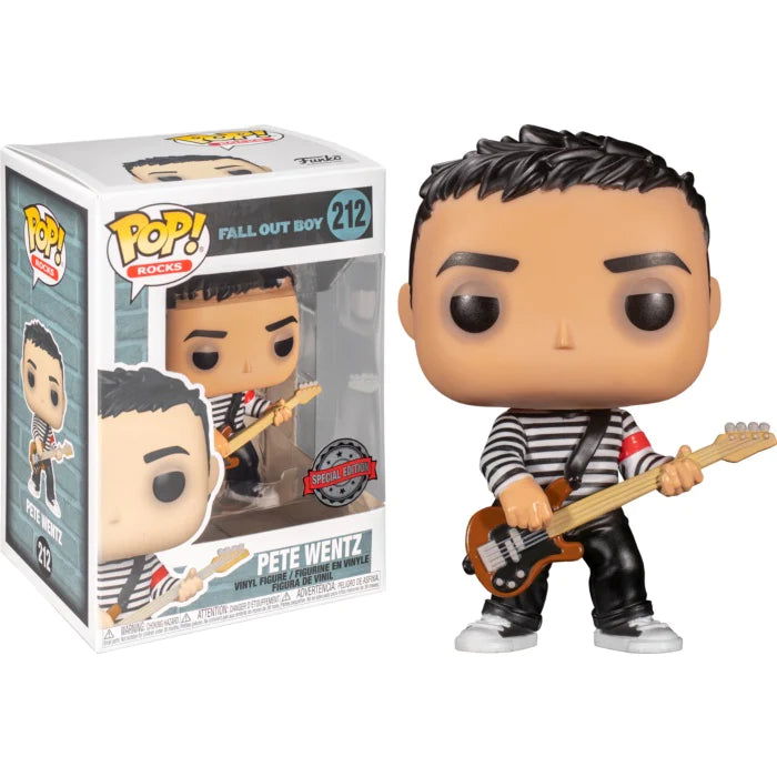 Funko Pop! Rocks Fallout Boy Pete Wentz #212 - The Geek In Me