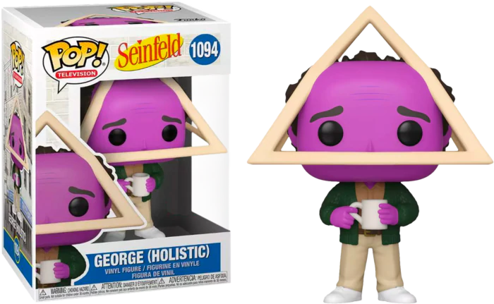 Funko Pop! Seinfeld Holistic George with Purple Face #1194 - The Geek In Me