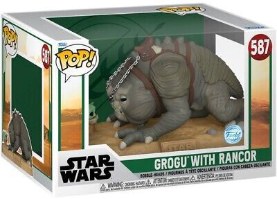Funko Pop! Star Wars #587 Grogu W/Rancor - The Geek In Me