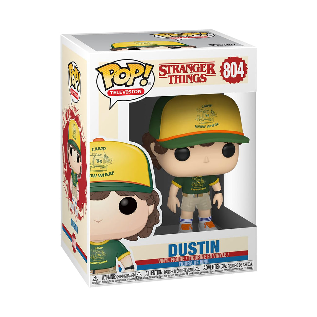 Funko Pop! Stranger Things POP! TV Vinyl Figure Dustin (At Camp) 9 cm #804 - The Geek In Me
