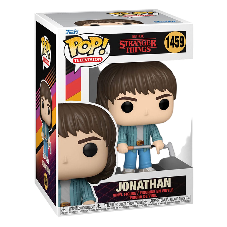 Funko Pop! Stranger Things POP! TV Vinyl Figure Jonathan with Golf Club 9 cm