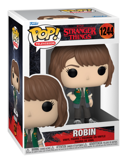 Funko Pop! TV #1244 - Stranger Things Season 4 - Robin - The Geek In Me