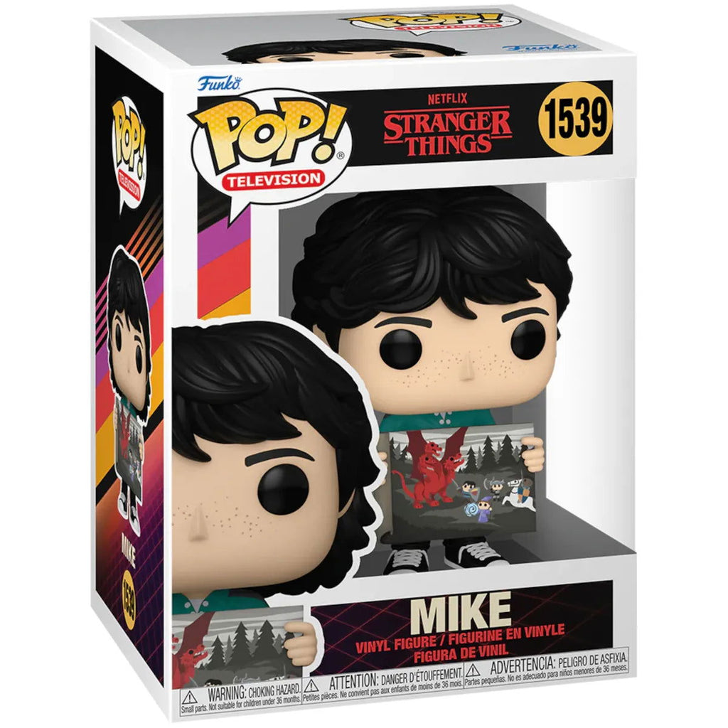 Funko Pop! TV #1539 Stranger Things S4 - Mike w/Will’s Painting - The Geek In Me
