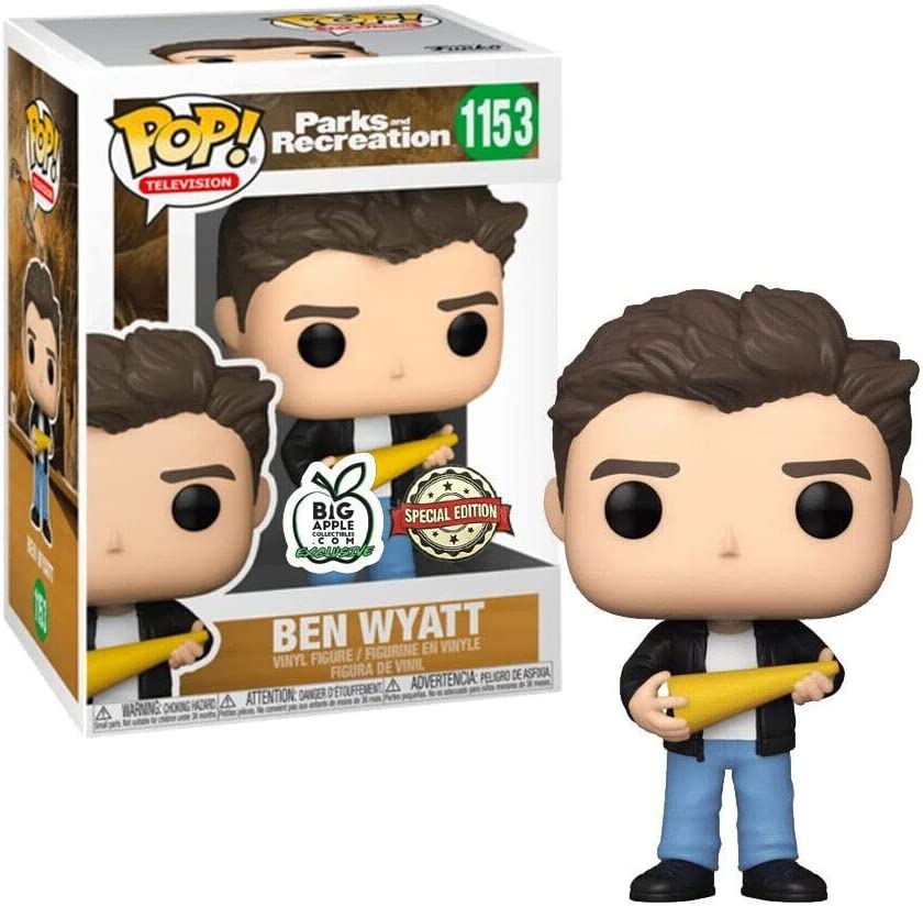 Funko Pop! Television #1153 Parks and Recreation Ben Wyatt - The Geek In Me