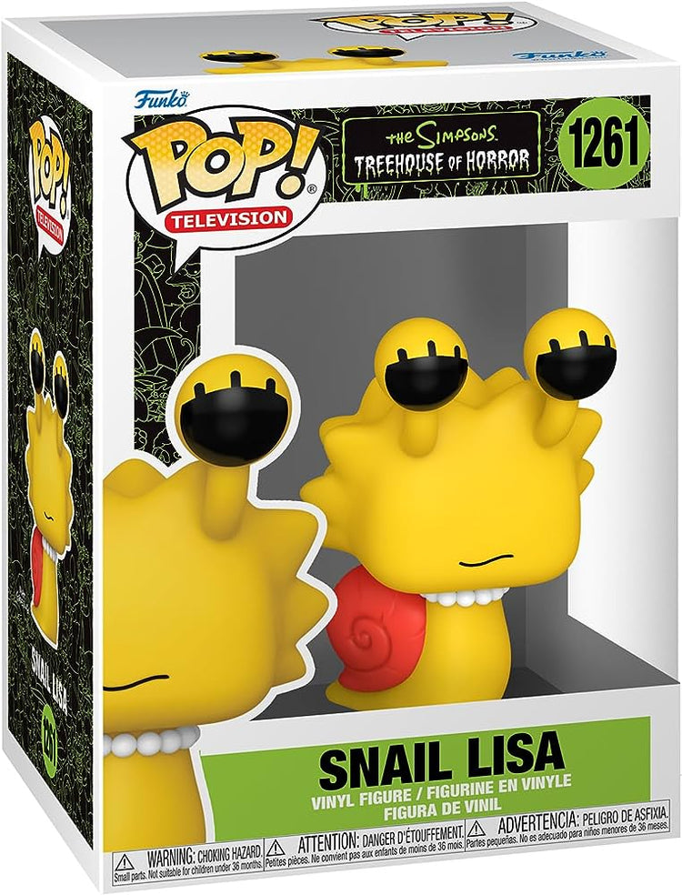 Funko Pop! Television #1261 - The Simpsons - Snail Lisa - The Geek In Me