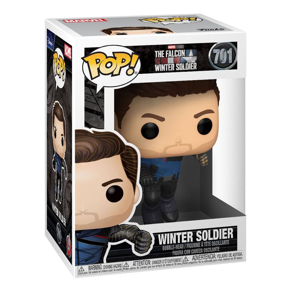 Funko Pop! The Falcon and the Winter Soldier POP! Marvel Vinyl Figure Winter Soldier 9 cm - The Geek In Me