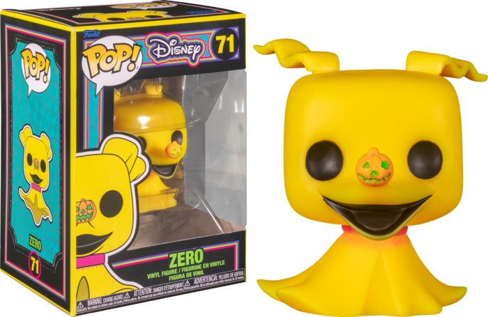 Funko Pop! The Nightmare Before Christmas - Zero Blacklight Pop! Vinyl Figure - The Geek In Me
