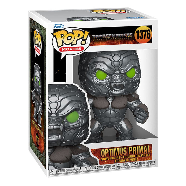 Funko Pop! Transformers: Rise of the Beasts Movies Vinyl Figure Optimus Primal 9 cm - The Geek In Me