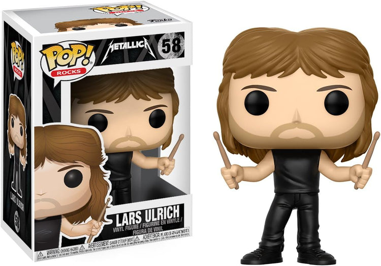 Funko Rocks Metallica Lars Ulrich - The Geek In Me