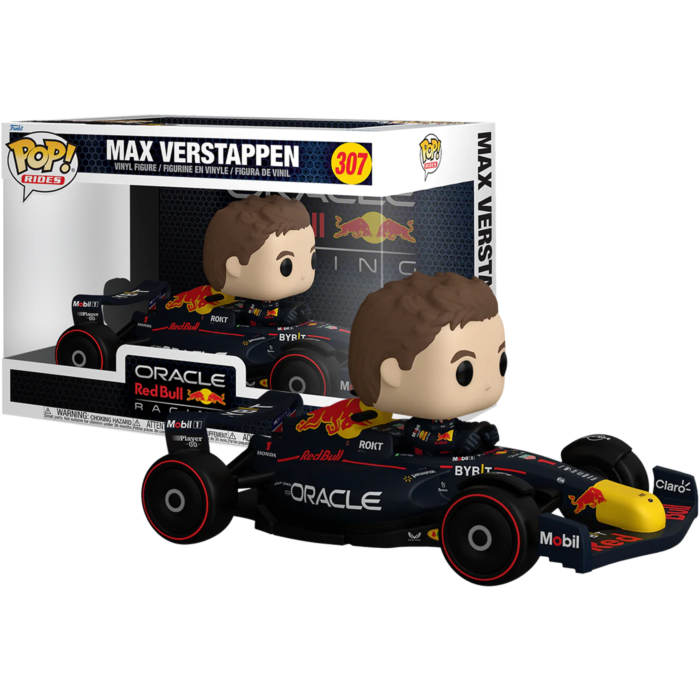 Max Verstappen Autographed Formula 1 Redbull Racing Funko Pop Certified  Signatures With COA Fanvault Exclusive 