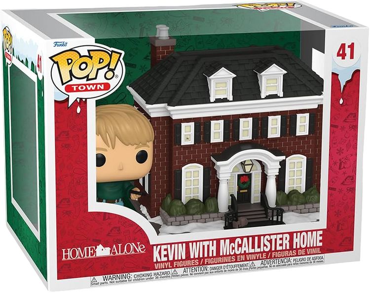 Funko Pop! Movies #41 HOME ALONE- KEVIN W/HOME