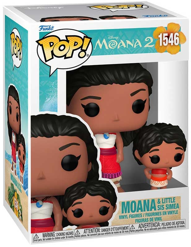 FUNKO POP DISNEY #1546 MOANA 2 MOANA & SIMEA