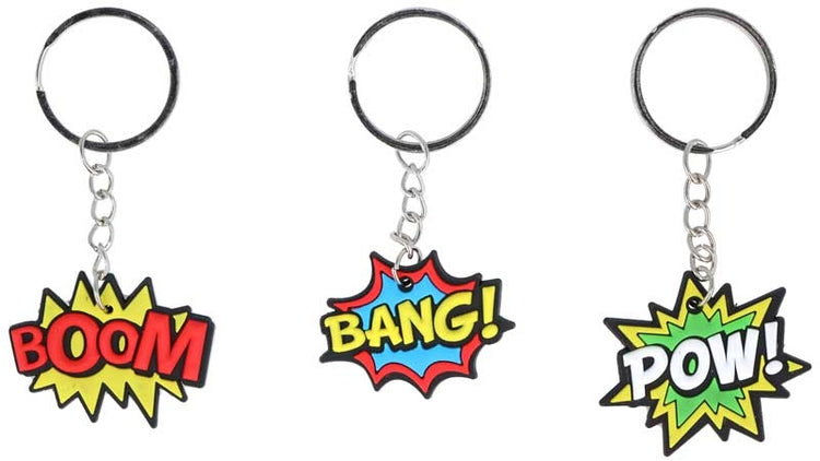 KEYCHAIN COMIC DESIGNS