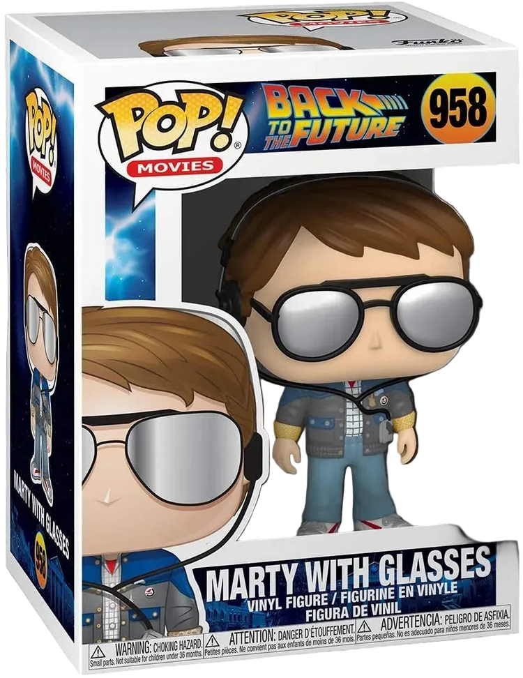 Funko Pop! Movies #958 Marty W/Glasses