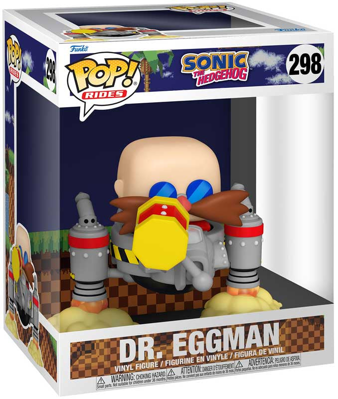 FUNKO POP RIDES DLX: SONIC - DR. EGGMAN