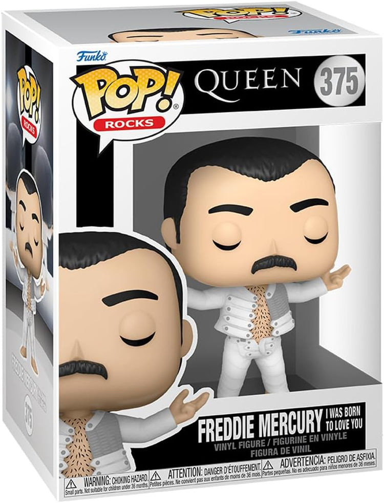 PRE LOVED Funko pop! Rocks #375 Freddie Mercury