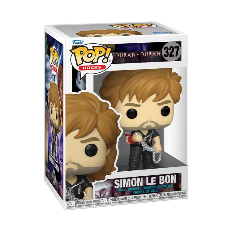 PRE LOVED Funko Pop! Rocks #327 Simon Le Bon - Duran Duran
