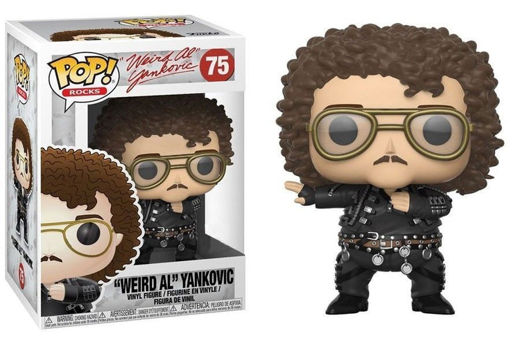 PRE LOVED Funko Pop! Rocks #75 “Weird Al” Yankovic