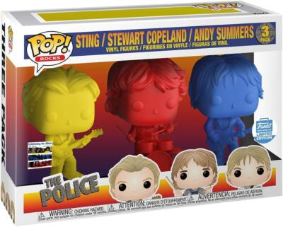 PRE LOVED Funko Pop! Rocks 3pk - The Police