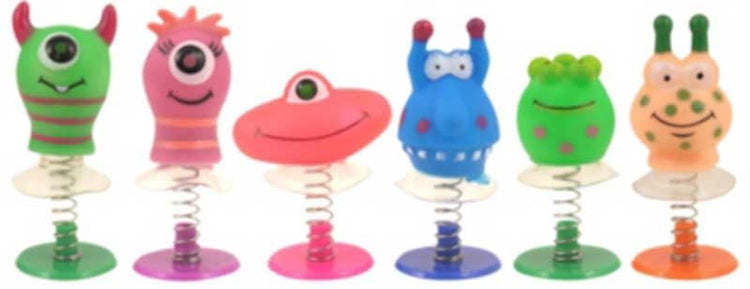 JUMP UPS MONSTERS 4-5CM 6 ASSORTED COLOURS - The Geek In Me