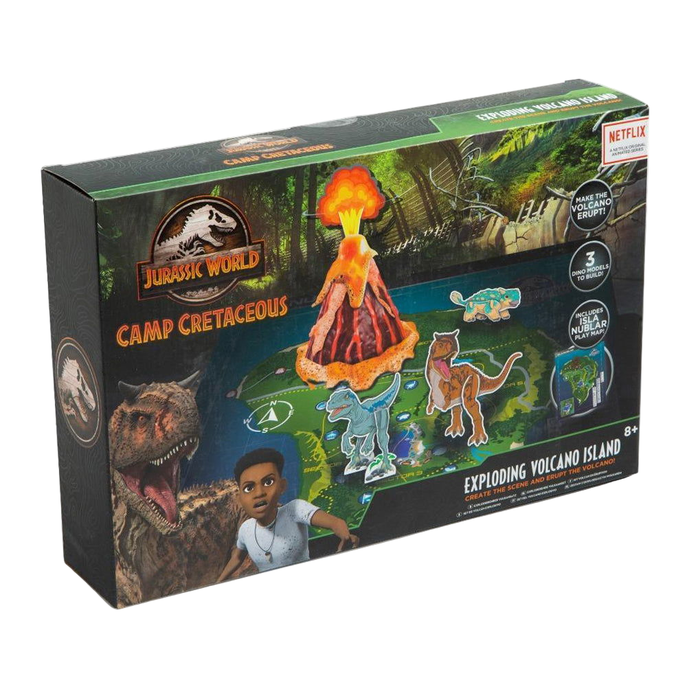 Jurassic World Camp Cretaceous Exploding Volcano Island