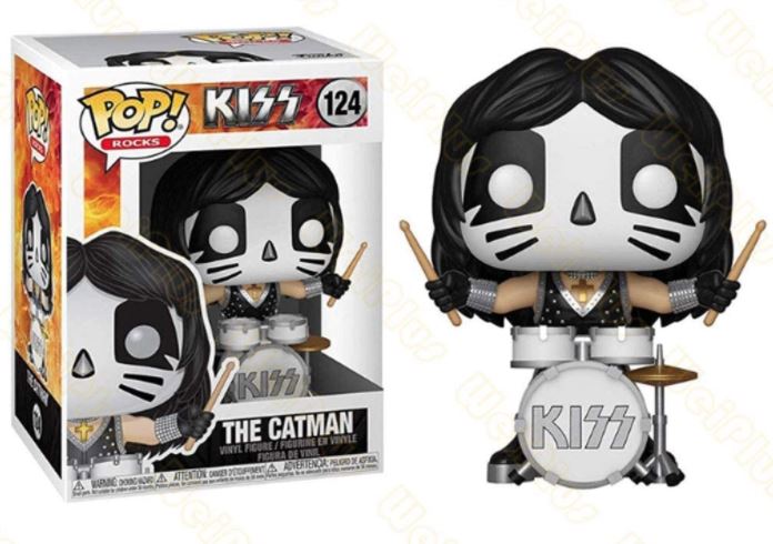 PRE LOVED Funko Pop! Rocks #124 The Catman - Kiss
