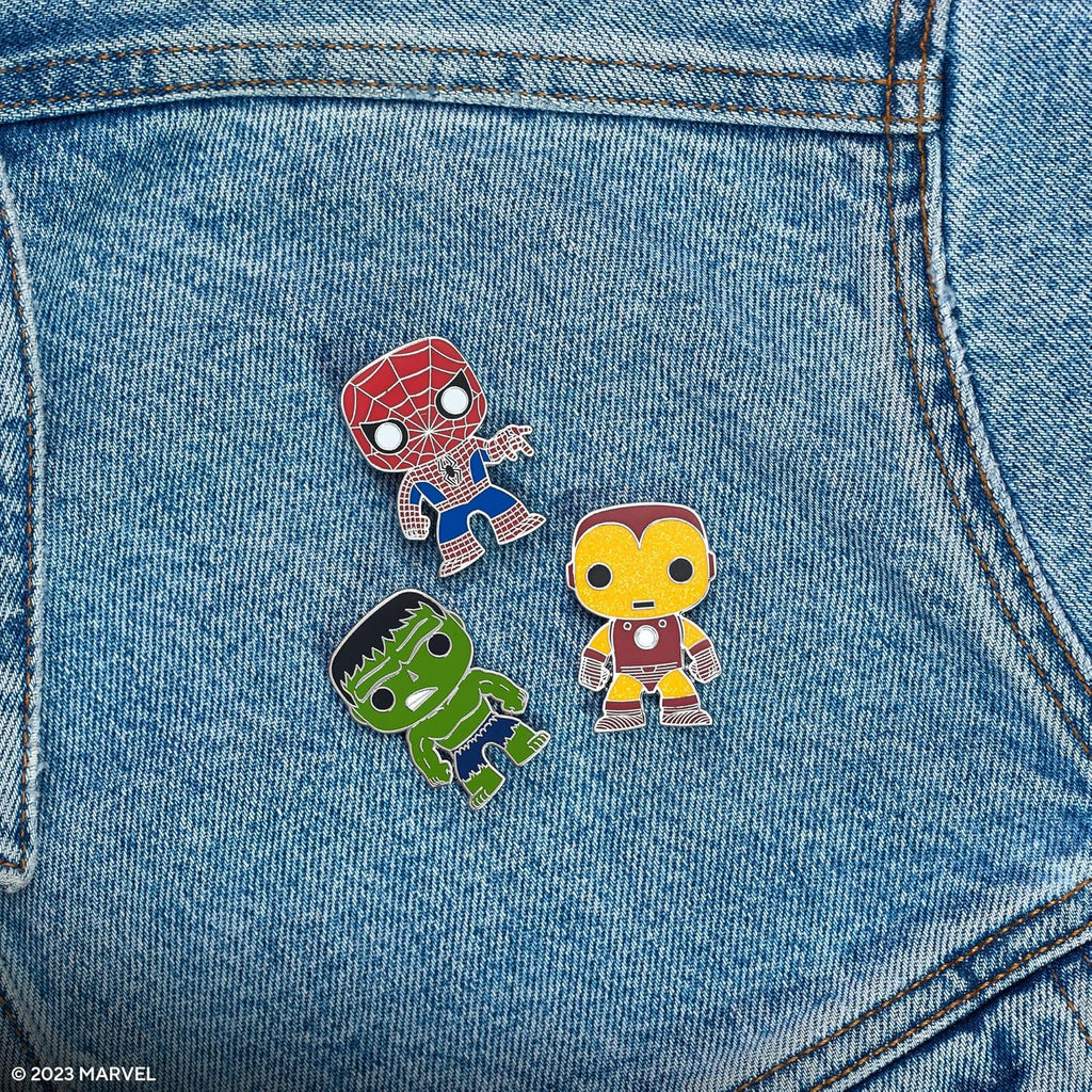 Loungefly Marvel POP! Enamel Pin - Avengers - Blind Box Enamel Pins - The Geek In Me
