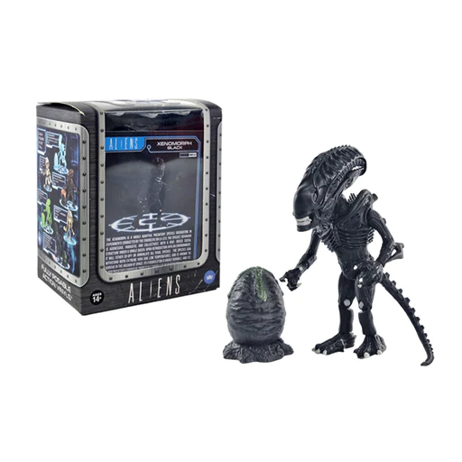 Loyal Subjects Aliens Xenomorph Black & Ovomorph Egg Action Vinyl Collectible Figure - The Geek In Me