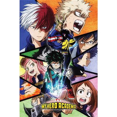 MY HERO ACADEMIA S2 (CHARACTERS MOSAIC) MAXI - The Geek In Me