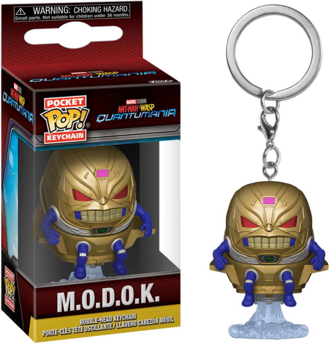 Marvel Ant-Man Quantumania M.O.D.O.K. Pop! Keychain - The Geek In Me