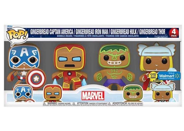 Marvel Gingerbread Captain America, Thor, Hulk, Ironman - The Geek In Me