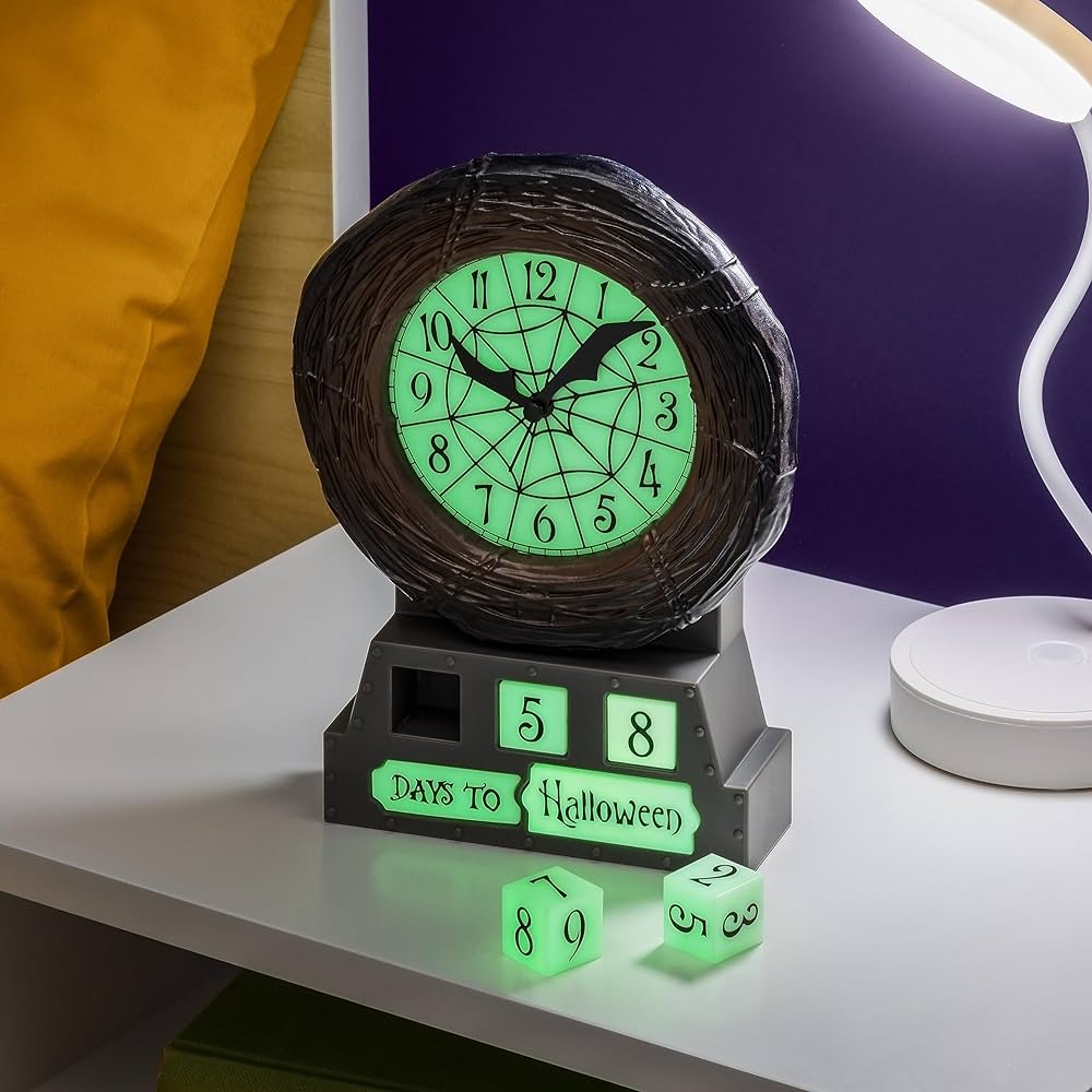 Nightmare Before Christmas Countdown Alarm Clock - The Geek In Me