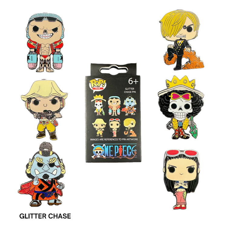 Blind Box Enamel Pins - One Piece Multi Characters
