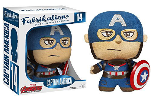 PRE LOVED Fabrikations Teddies - Captain America - The Geek In Me