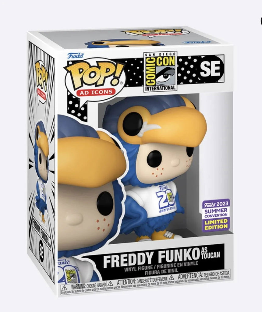PRE LOVED Funko Pop! - Funko- Freddy Funko as Toucan - The Geek In Me