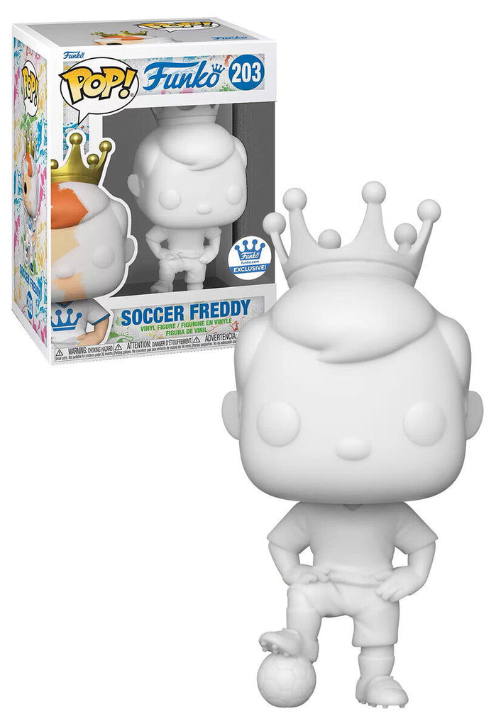 PRE LOVED Funko Pop #203 DIY Freddy Funko Soccer - The Geek In Me
